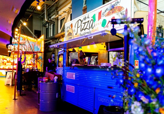 Foodtruck op een evenement
