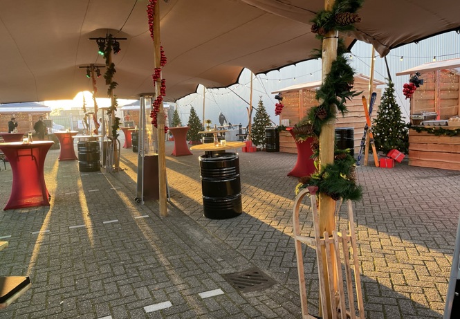 Winter Wonderland evenement op locatie