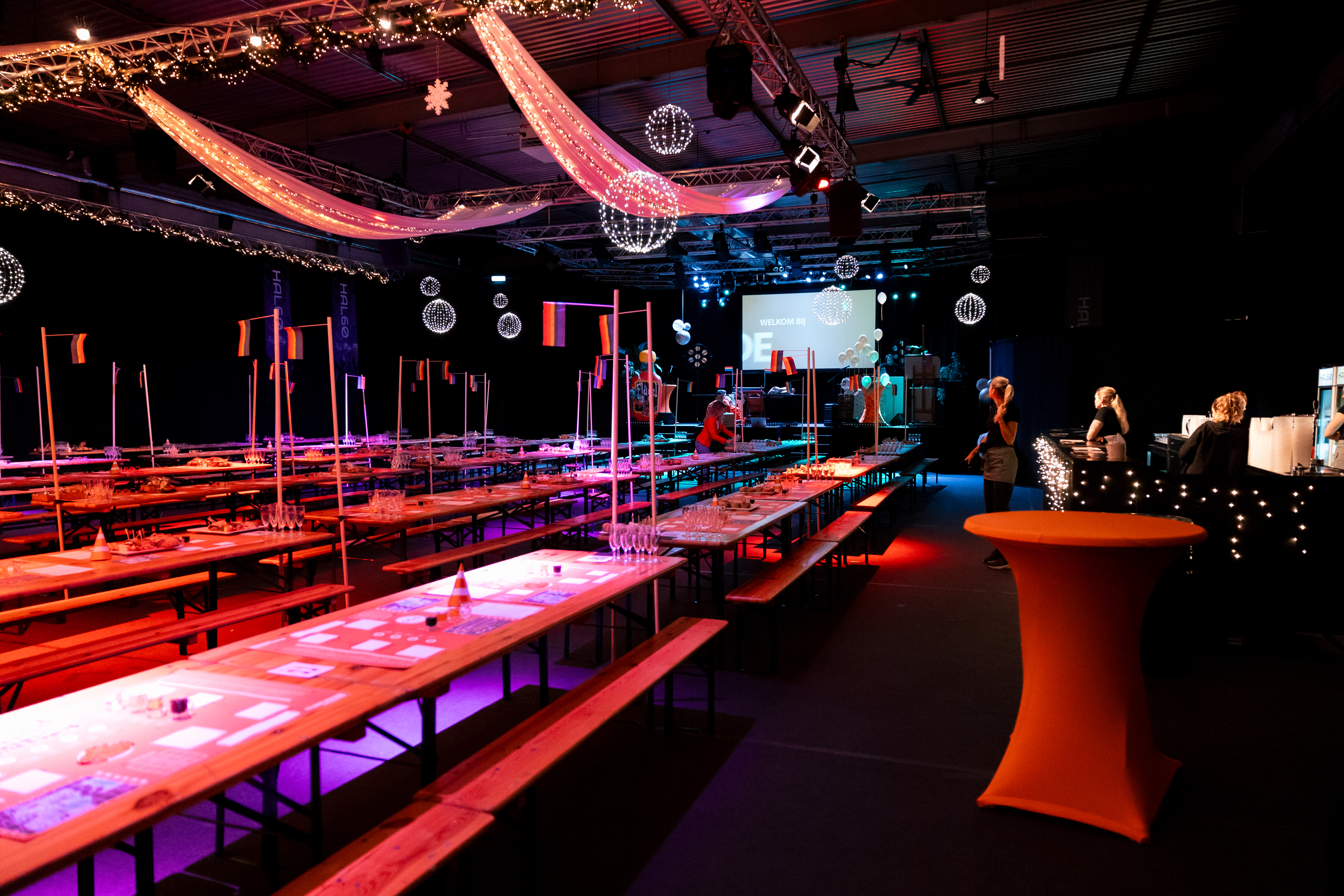 Bedrijfscatering op bedrijfsfeest