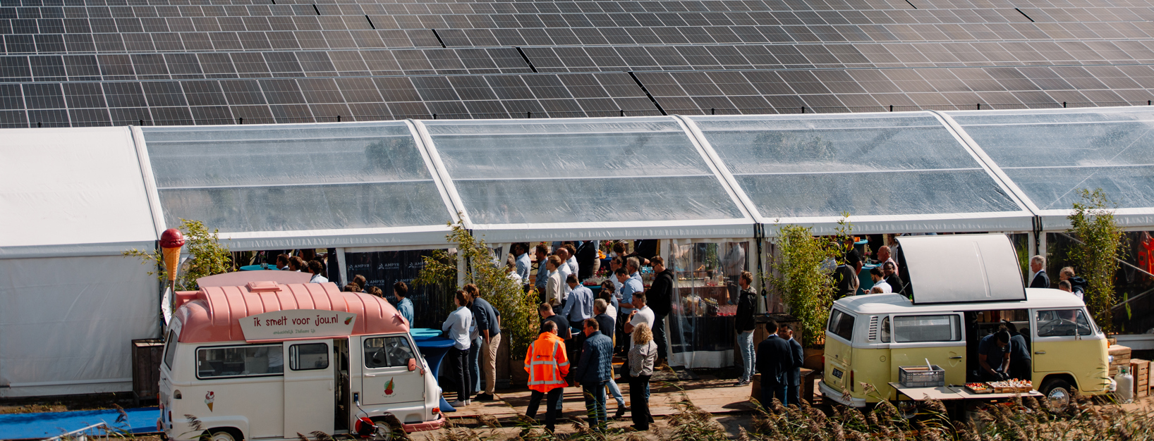 Opening zonnepark Ampyr Solar Europe